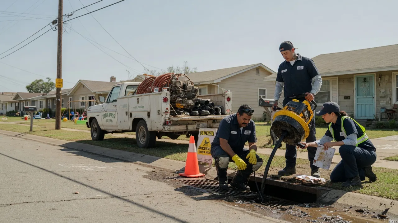 Drain Cleaning in Whitesboro, TX near me